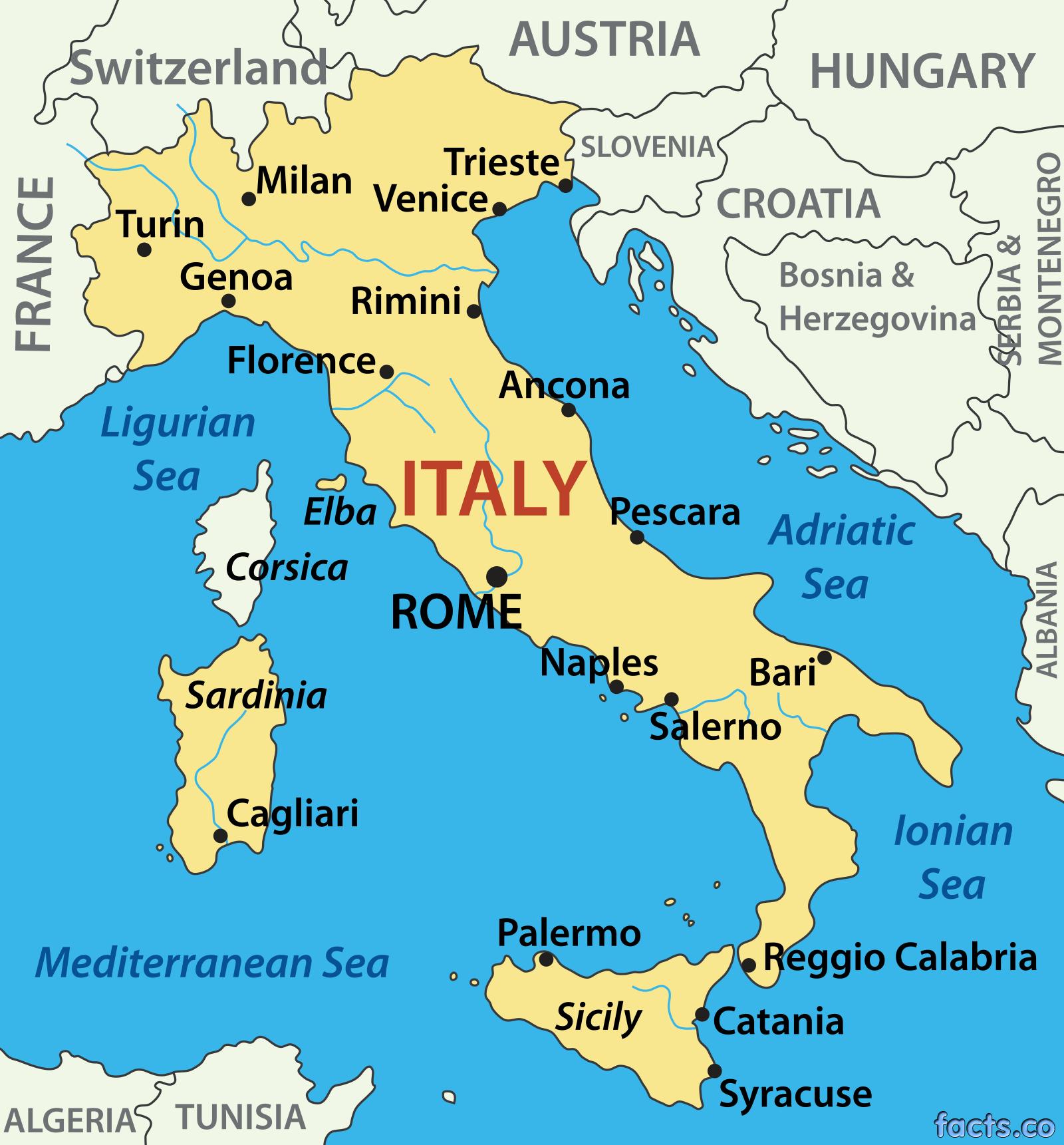 italia kart norsk Italia Kart Pdf Kart Over Italia Pdf Sor Europa Europa italia kart norsk